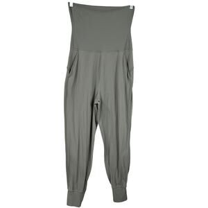 Lululemon Align Super-High-Rise Ribbed-Waist Jogger Carob Brown Women's Sz 6 EUC